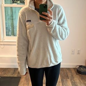 Patagonia Retool Sweater Cream colored